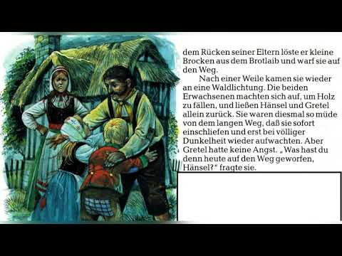 Аудиосказка на немецком языке H&auml;nsel und Gretel Учимся произносить правильно