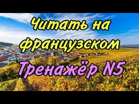 ТРЕНАЖЁР N 5 для самостоятельно обучения | ЧИТАТЬ НА ФРАНЦУЗСКОМ | французский по полочкам ТРЕНАЖЁР N 5 для самостоятельно обучения | ЧИТАТЬ НА ФРАНЦУЗСКОМ | французский по полочкам