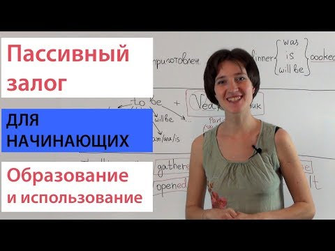 Пассивный залог для начинающих. Английский ВидеоУрок
