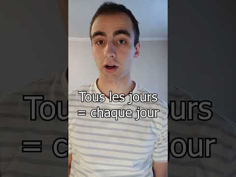 Tous les jours VS toute la journ&eacute;e #shorts