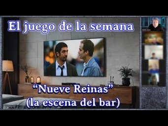 "Nueve Reinas" (la escena del bar) (Nivel B1)