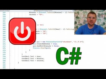 Пишем программу выключения компьютера на C#