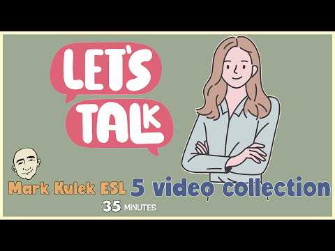 35 Minutes of English Speaking Practice (Talk in English) with Mark Kulek ESL 35 Minutes of English Speaking Practice (Talk in English) with Mark Kulek ESL