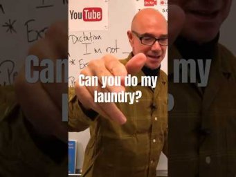 Can you do my laundry? | #markkulekesl #shorts  #englishclass #conversation