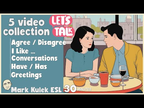 30 minutes - Talk in English (conversations) with Mark Kulek ESL 30 minutes - Talk in English (conversations) with Mark Kulek ESL