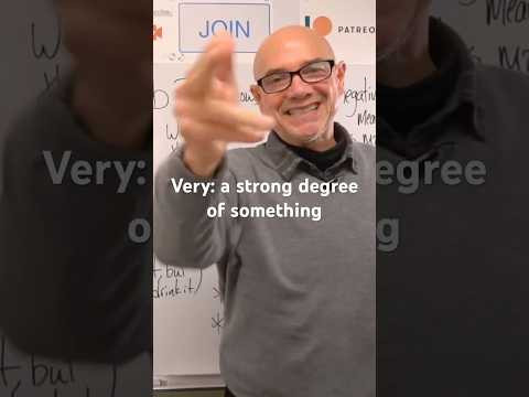 Very - not negative | #MarkKulekESL #LearnEnglish Very - not negative | #MarkKulekESL #LearnEnglish