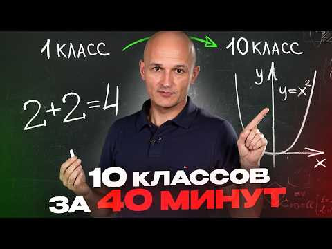 Повтори ВСЮ математику за 10 классов | Ключевые задачи и формулы на ЕГЭ 2027
