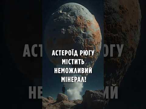 Астероїд Рюгу містить неможливий мінерал! Астероїд Рюгу містить неможливий мінерал!