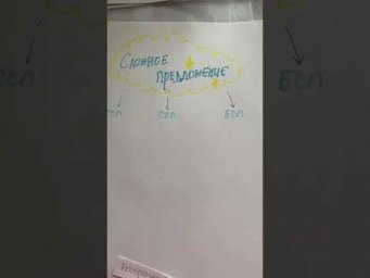 Типы сложных предложений за 1 минуту ✨