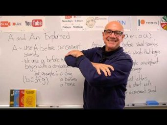 A vs. An - Explained | Speak English with Mark Kulek ESL