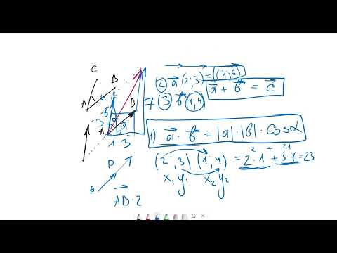 Скалярное произведение векторов Rec 10 23 25