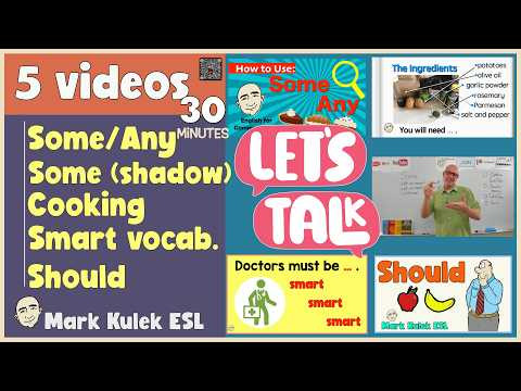 Some & Any + more | 5 Lessons in 30 Minutes - Mark Kulek ESL