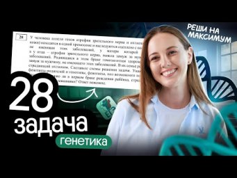 АЛГОРИТМ РЕШЕНИЯ 28 ЗАДАЧИ ЕГЭ ПО БИОЛОГИИ НА МАКСИМУМ 