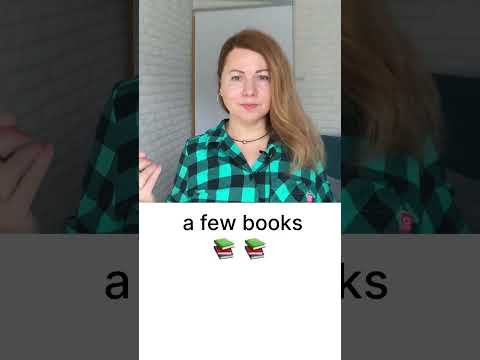 Few или a few? #учитьанглийский #английскиефразы #английскиеслова #английскаяграмматика #английский