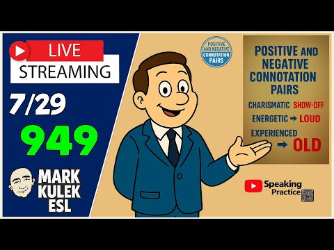 Speak English | Live Stream English Class with Mark Kulek ESL