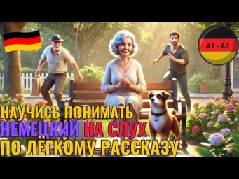 СМОЖЕШЬ ПОНЯТЬ ПРОСТОЙ РАССКАЗ НА СЛУХ? ПРОВЕРЬ СЕБЯ. НЕМЕЦКИЙ ДЛЯ НАЧИНАЮЩИХ И ПРОДОЛЖАЮЩИХ ЛЕГКО.