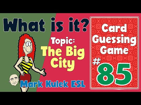 What is it? (city vocabulary - #85) | Fluency Practice - Mark Kulek ESL What is it? (city vocabulary - #85) | Fluency Practice - Mark Kulek ESL