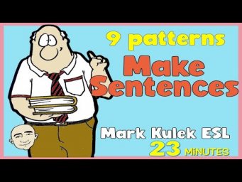 Make Sentences - video collection | English speaking practice  - Mark Kulek ESL