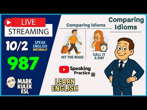 Going To vs. Would &rarr; Learn English with Mark Kulek ESL