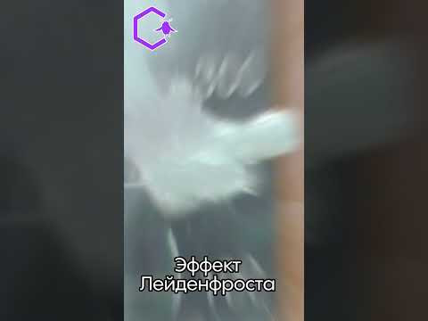 А ты знал, что будет с твёрдым сухим льдом если положить его на металл?