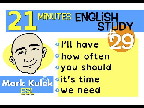 English Practice Collection - how often, I'll have, + more | Mark Kulek - ESL English Practice Collection - how often, I'll have, + more | Mark Kulek - ESL