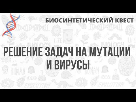 Биосинтетический Квест | Решение задач на мутации и вирусы Биосинтетический Квест | Решение задач на мутации и вирусы