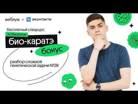 Разбор сложной 28 задачи | Био-Каратэ