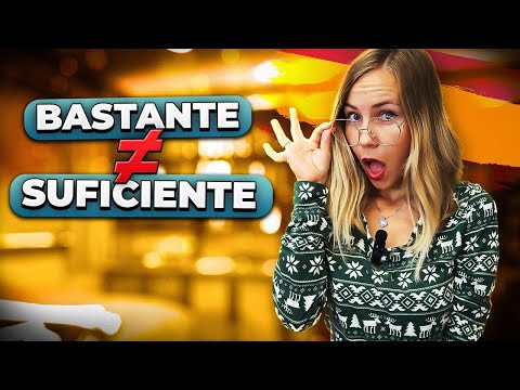 Bastante или Suficiente? Теперь ты навсегда запомнишь эту разницу и как их использовать!