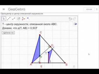 8. Ортоцентр и центр описанной окружности. Расстояния