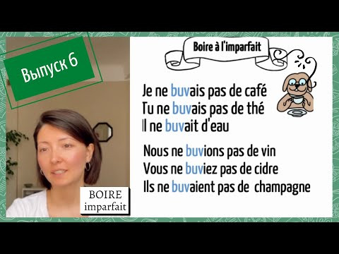 Спряжение в imparfait №6: boire