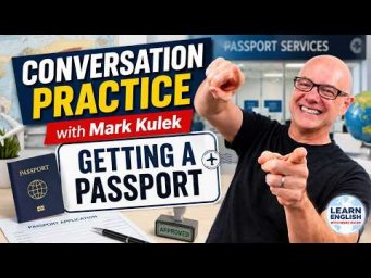 Passport: Conversation Practice with Mark Kulek ESL (live class)