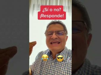 &iquest;Si o no? Pero que responde rapido