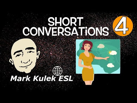 Short Conversations - the weather, clothing + more | Mark Kulek - ESL