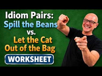 Compare Idioms with Mark Kulek ESL (worksheet)