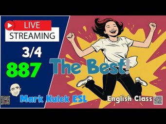 Live English Class: "Future Actions". Plus: Speaking, Dictation & Conversation Practice!