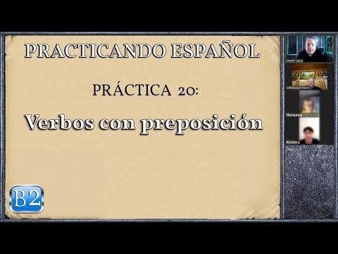Pr&aacute;ctica 20 (B2): Verbos con preposici&oacute;n