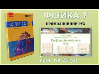 ФІЗИКА-7 | Урок 25 (9) | Розв&rsquo;язування графічних задач