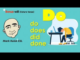 Do, Does, Did, Done + will (future tense) | Mark Kulek - ESL