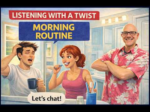 Learn English with Listening Practice: Mark Kulek ESL (morning routine) Learn English with Listening Practice: Mark Kulek ESL (morning routine)