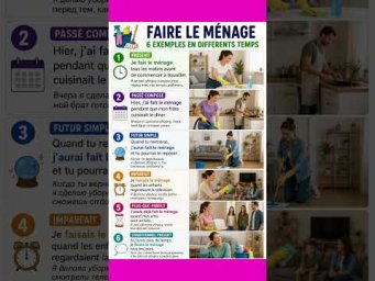 Faire le m&eacute;nage #французский #французскийязык #французскийпополочкам