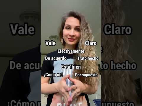 10 способов сказать ДА по-испански #español #испанский #испанскийснуля #испанскийязык 10 способов сказать ДА по-испански #español #испанский #испанскийснуля #испанскийязык