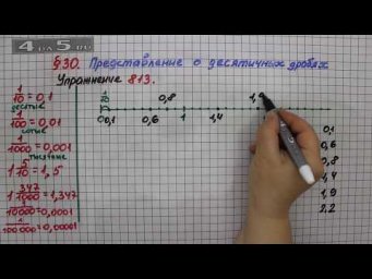Упражнение № 813 &ndash; Математика 5 класс &ndash; Мерзляк А.Г., Полонский В.Б., Якир М.С.