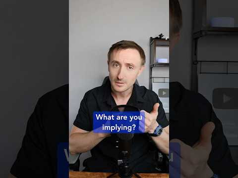 Как спросить: На что ты намекаешь? К чему ты клонишь? #shorts #english #englishvocabulary