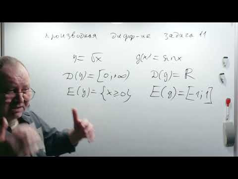 Готовимся к ЕГЭ по математике &mdash; производная, дифференцирование, задача 11