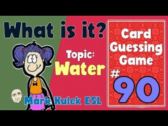 What is it? (water - #90) | Fluency Practice - Mark Kulek ESL
