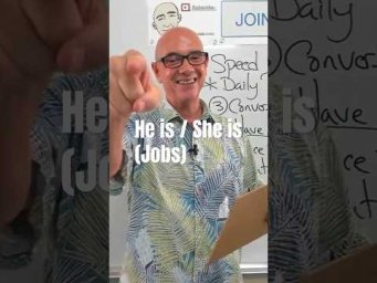 Jobs (He/She is) - #markkulekesl   #vocabulary