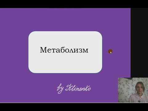 Метаболизм (Обмен веществ) Что это такое