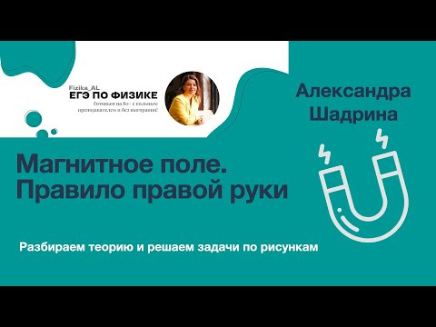 Магнитное поле. Правило правой руки. Теория и решение задач