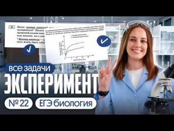 ВСЕ ЗАДАЧИ С ЭКСПЕРИМЕНТОМ ЗА 3 ЧАСА | ЕГЭ по биологии 2026 | Вероника Вавилова