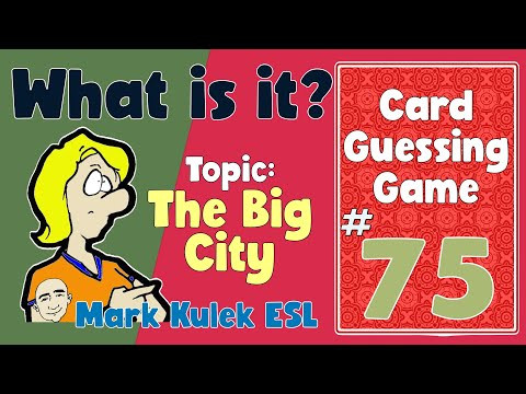 What is it? (city vocabulary - #75) | Fluency Practice - Mark Kulek ESL